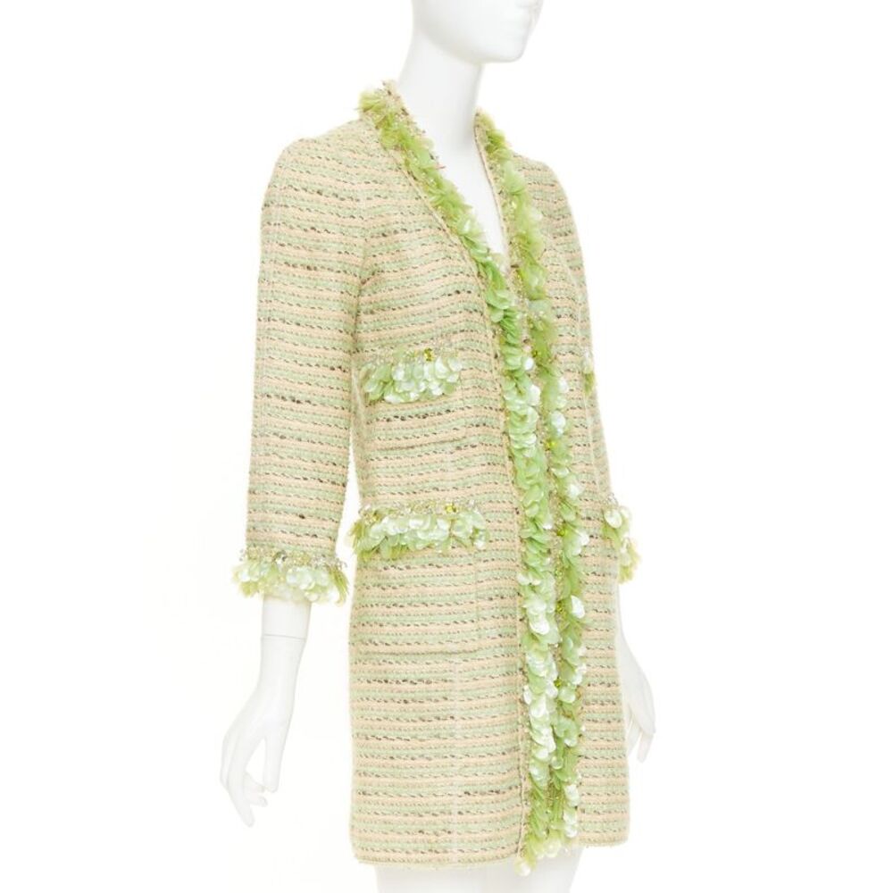 Marc Jacobs Wool Tweed Boucle Coat - Picture 4 of 9